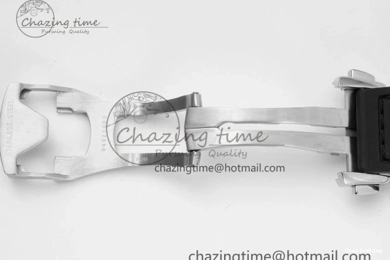 0403 GoAnywhere Constellation Black Ceramic SS 8F 1:1 Best Edition White Textured Dial on Black Gummy Strap A 7803